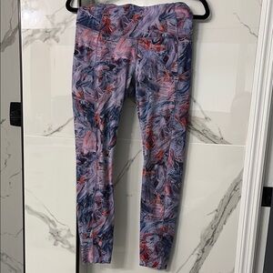 Lululemon Colorful Abstract Print Leggings